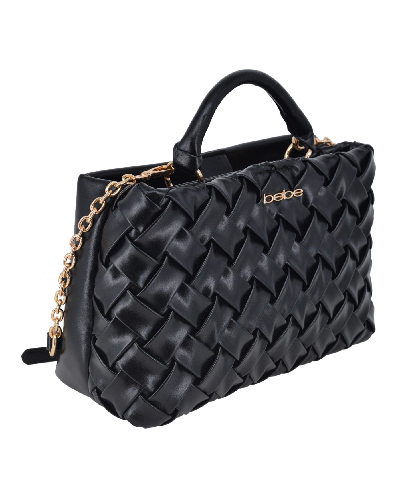 Женская сумка Bebe Luca Small Satchel Crossbody, цвет: Чёрный — фото 3