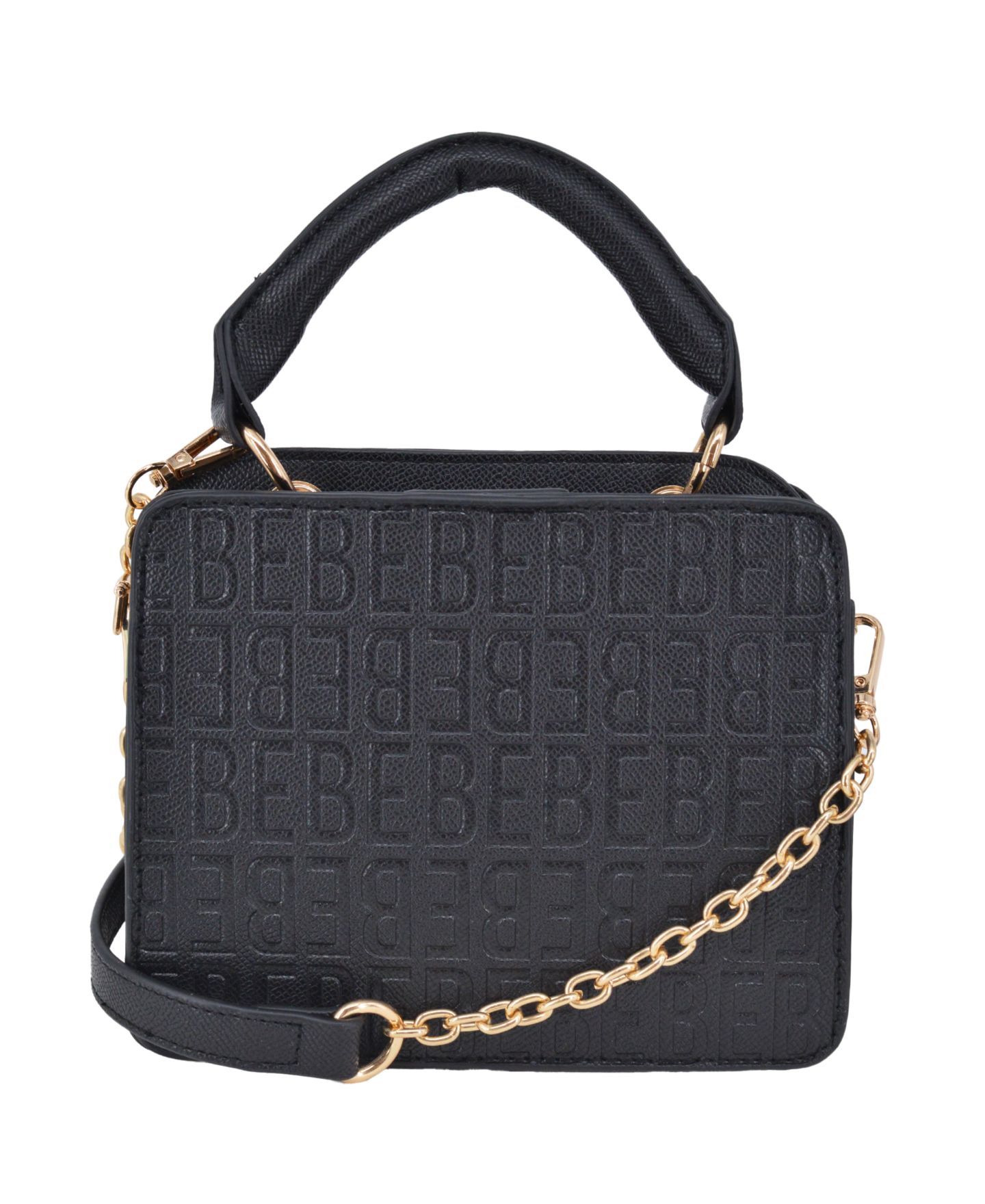 Женская сумка Bebe Thea Mini Satchel, цвет: Чёрный — фото 2