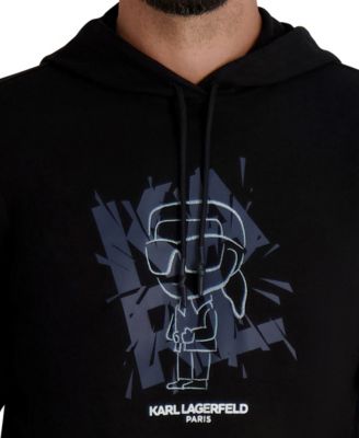 Men's French Terry Embroidered Logo Hoodie