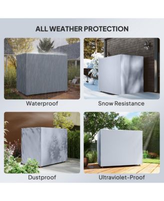 81" x 49" x 65" Outdoor Patio Hammock Porch Swing Cover,