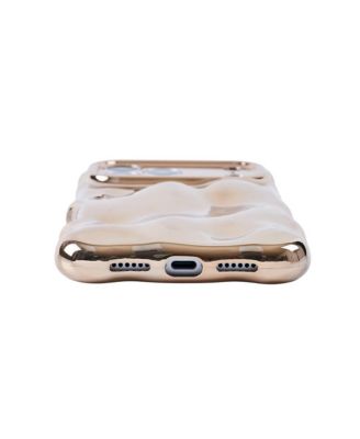 Gold Bubbles iPhone17 Pro Case