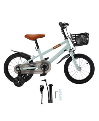 18-Inch Kids Bike for Ages 6-10 with Removable Training Wheels & Dual Brakes for the 2-Wheel Journey