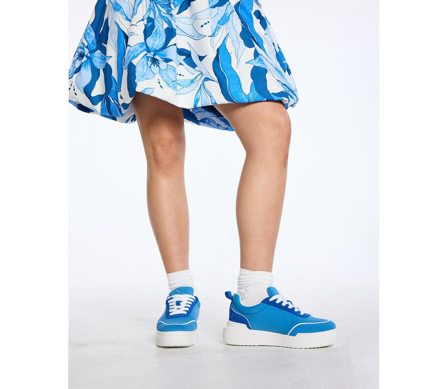 Женские кроссовки FRESHY Tenni's Sneaker, цвет: Синий — фото 10