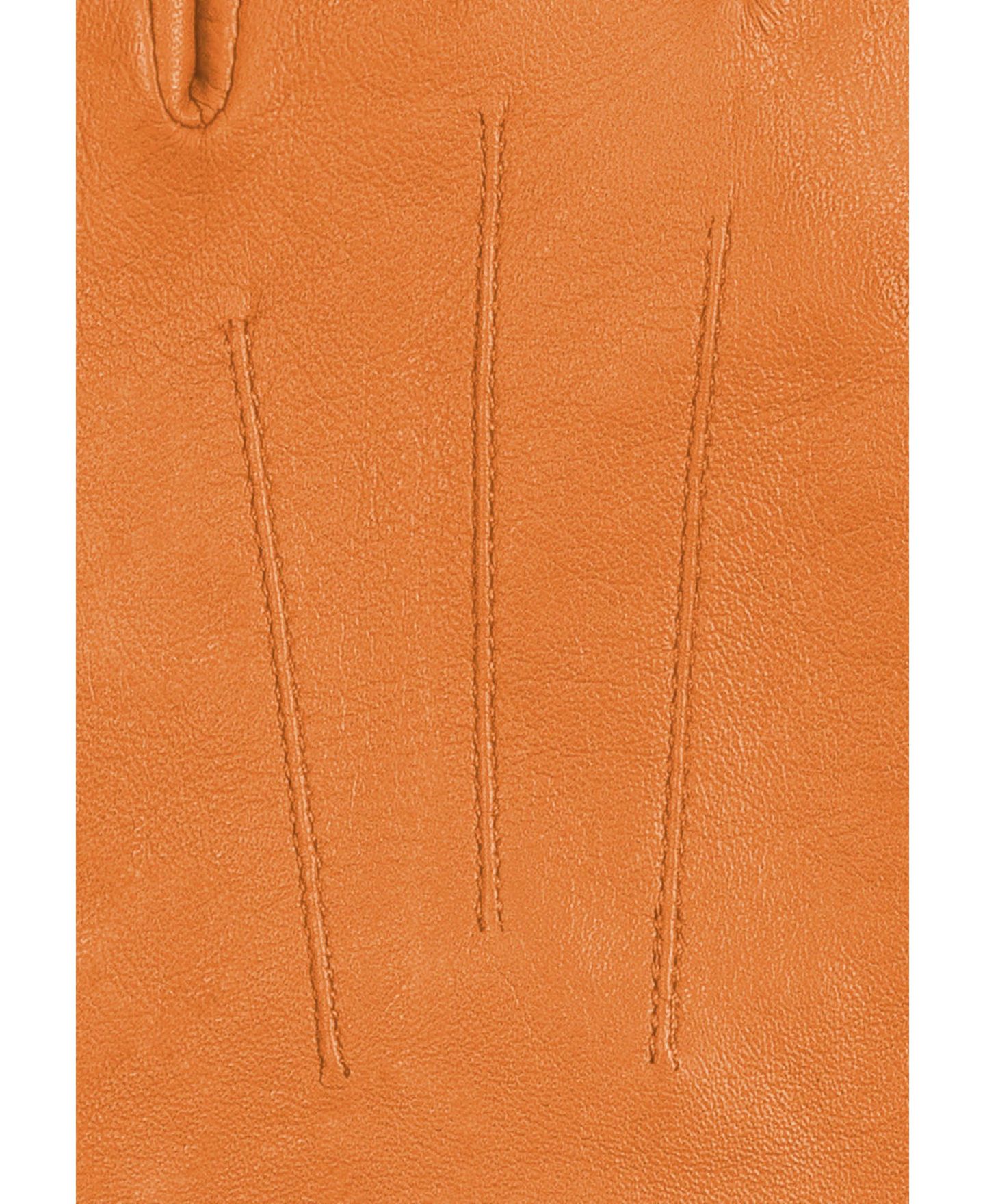 Женские перчатки KESSLER Premium lambskin leather glove "Carla, цвет: Яркий оранжевый — фото 8