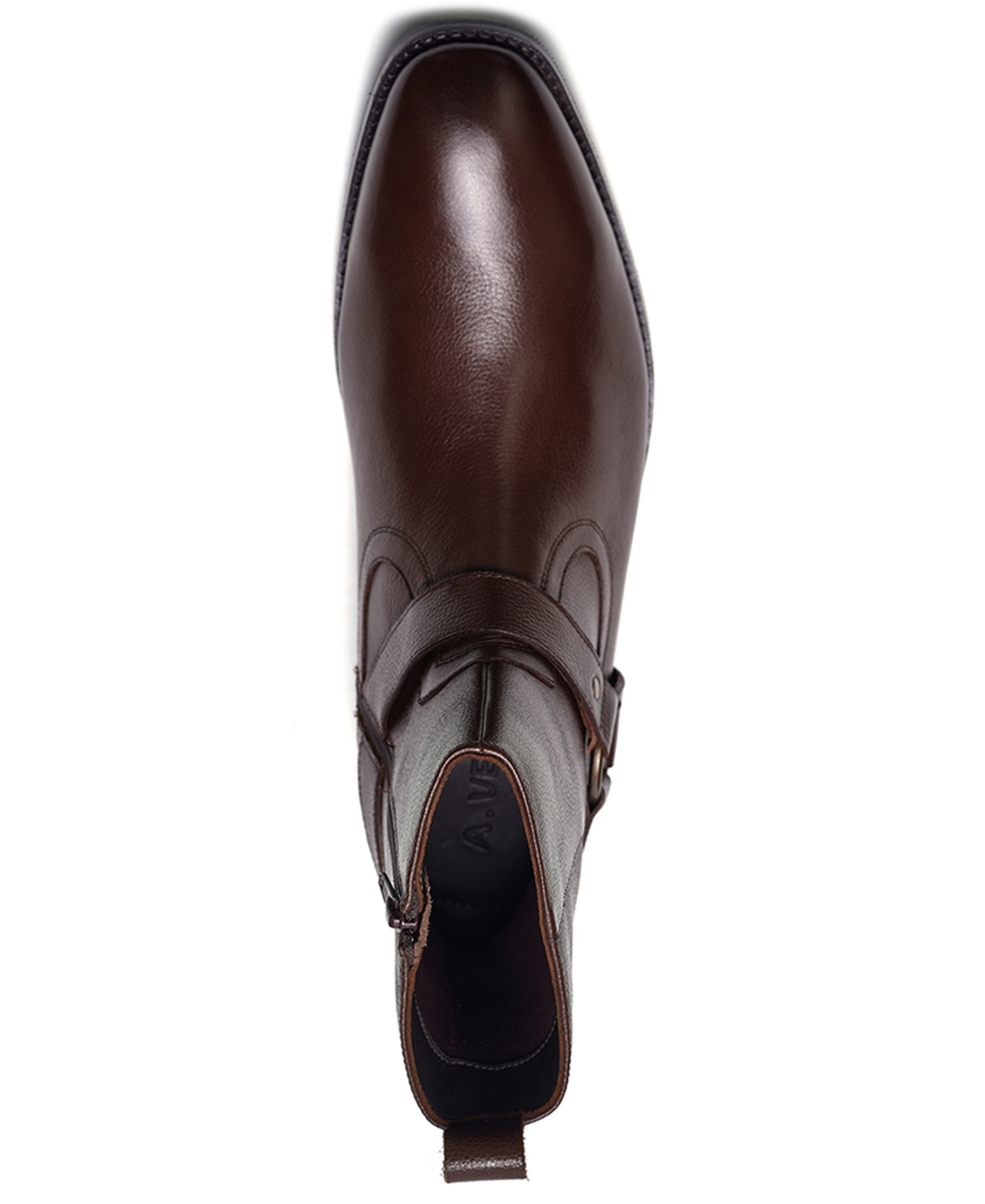 Anthony Veer Men's Westin Side Zipper Harness Boots