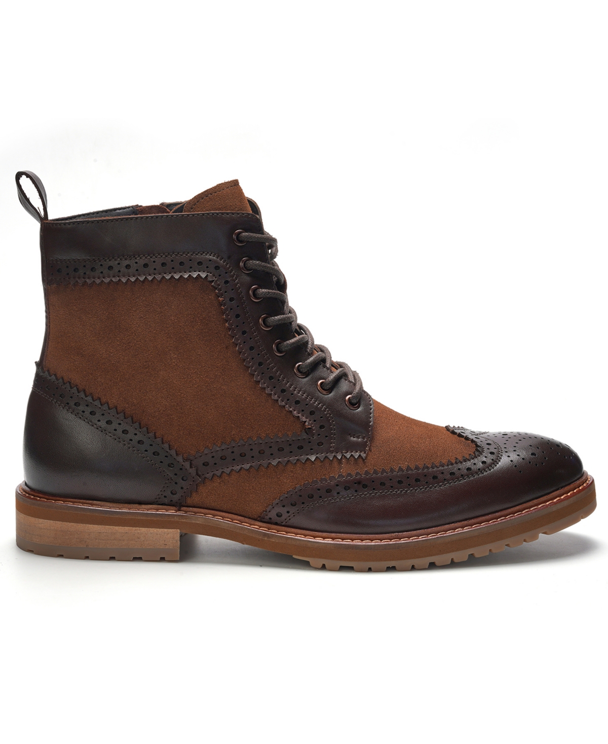 Anthony Veer Men's Langston Wingtip Lace-Up Boots