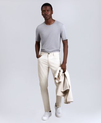 Kennth Cole Men's Slim-Tapered Fit Stretch Tech Pants 