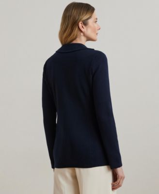 Lauren Ralph Lauren Women's Sweater-Knit Blazer