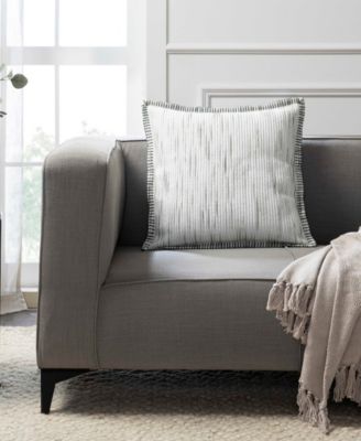 Polly Blanket Stitch Decorative Pillow, 20" x 20"