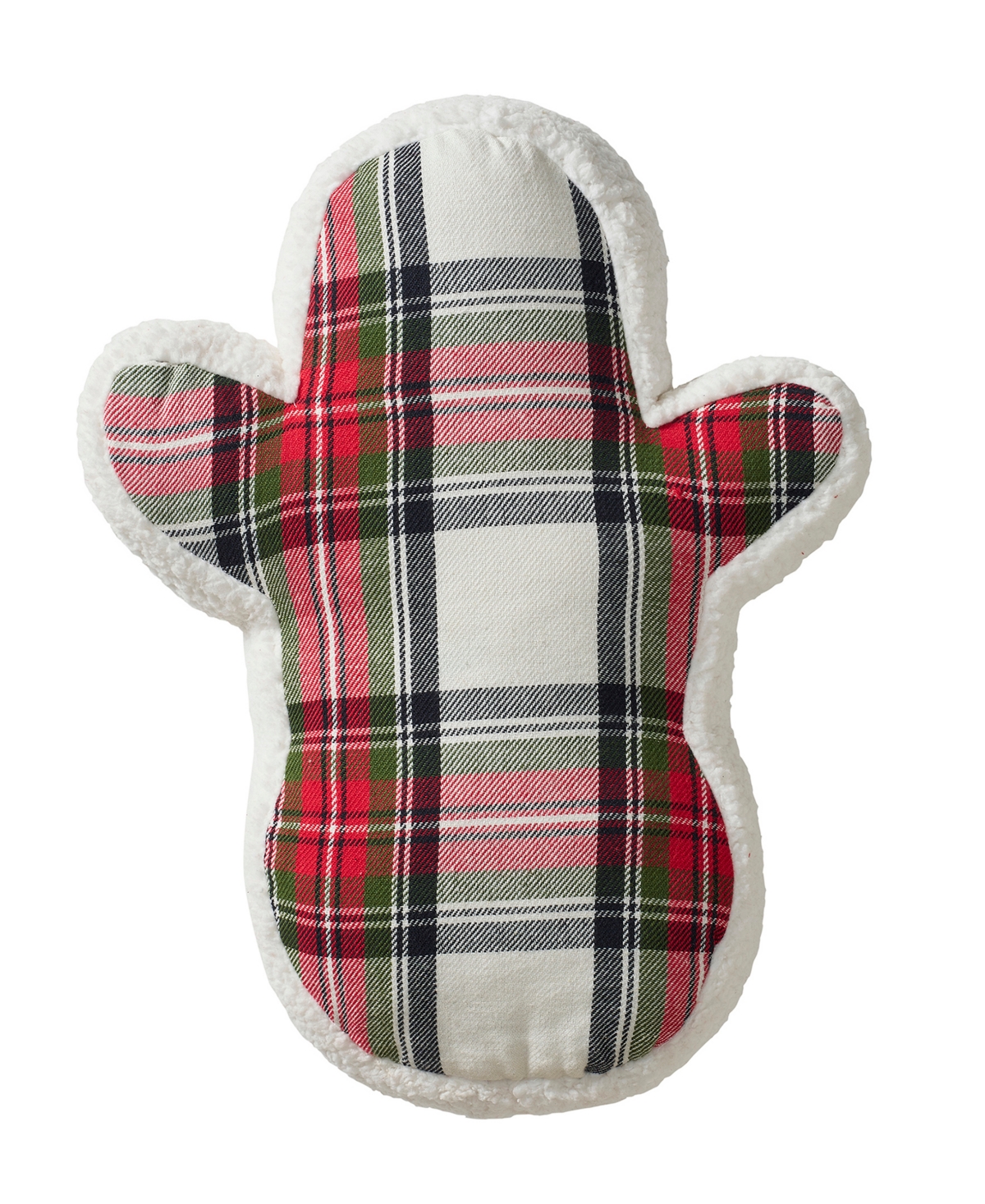 Hallmark Snowman Shaped Holiday Decorative Pillow, 11" x 16"
