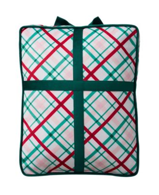 Gift Shaped Holiday Decorative Pillow, 12.5" x 16"