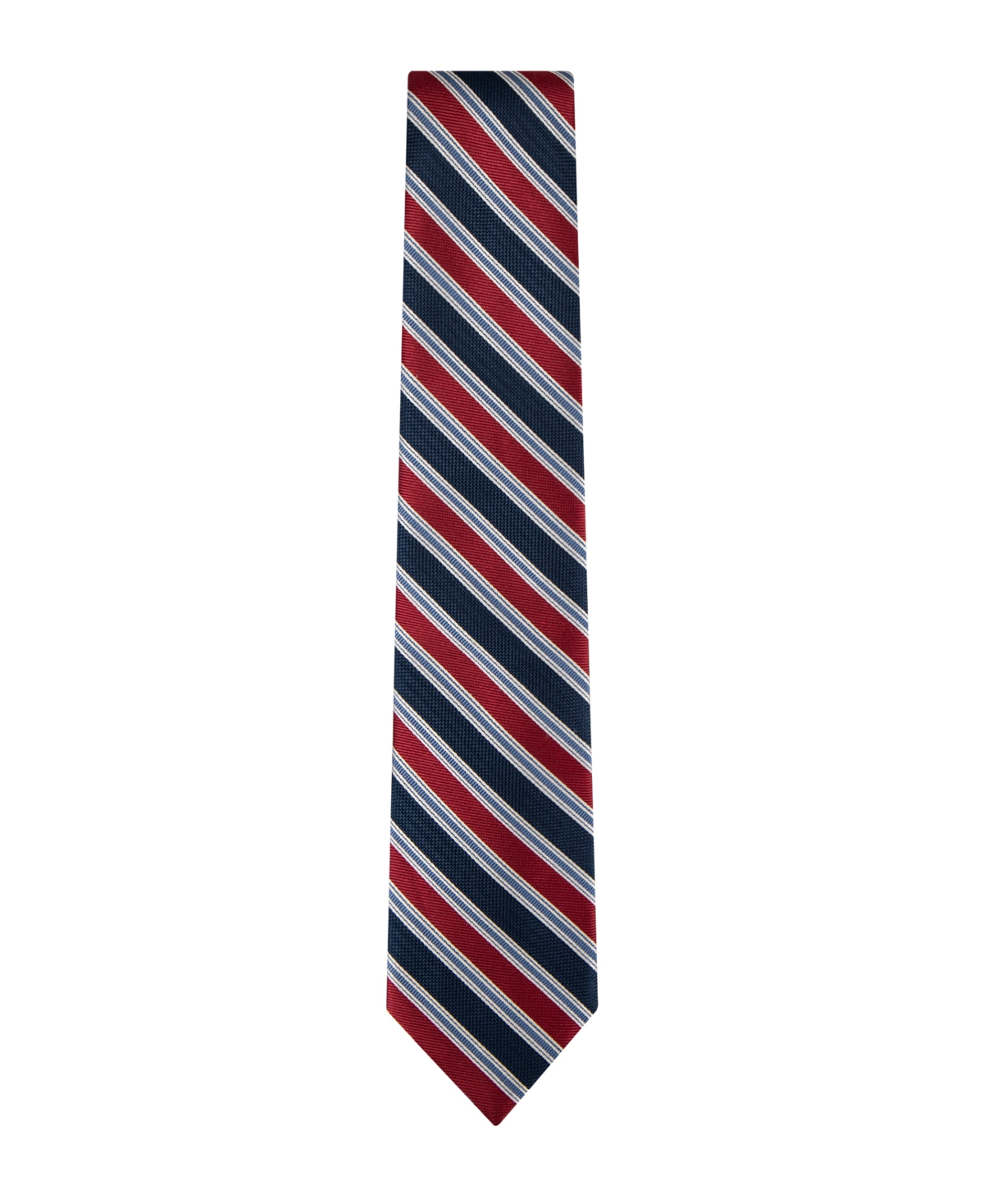 Tommy Hilfiger Men's Conrad Striped Pattern Classic Tie In Multi