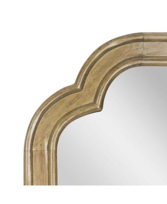 Julien Wall Mirror with Solid Wood Frame and Silver Backed Glass for Clarity for Entryways, Dining Rooms & More