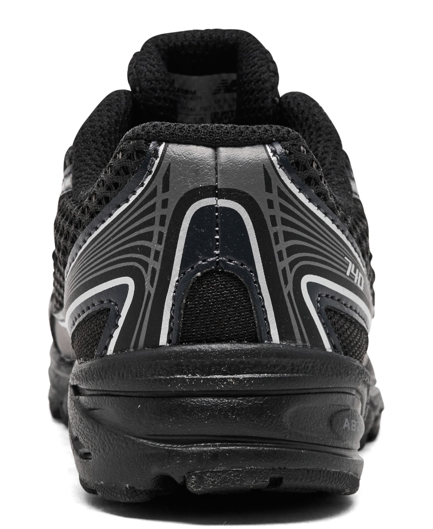 Детские кроссовки New Balance 740 Stretch Lace Casual, цвет: Чёрный — фото 4