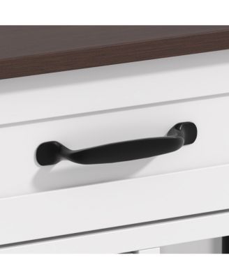 Indoor Dog House with 2 Drawers, Dog Crate for Large Medium Small Dogs