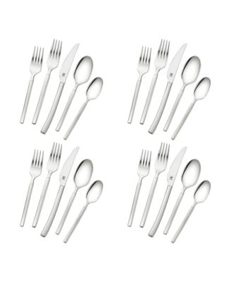 Opus 18/10 Stainless Steel 20 Pc. Flatware Set, Service for 4