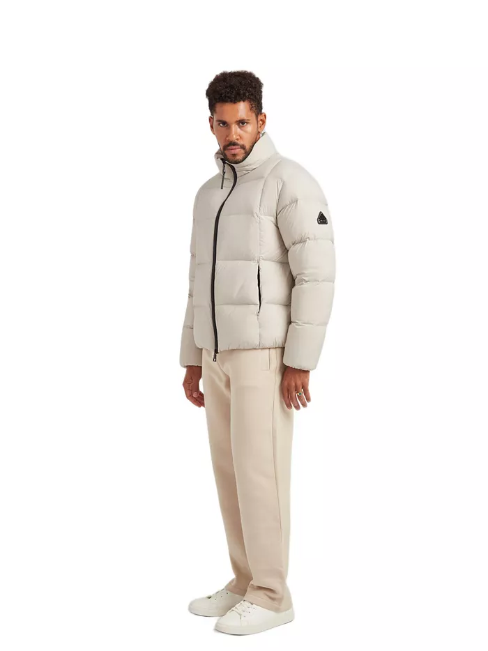 Men's Cloud Long Sleeve Puffer Racer Jacket - thumbnail 3