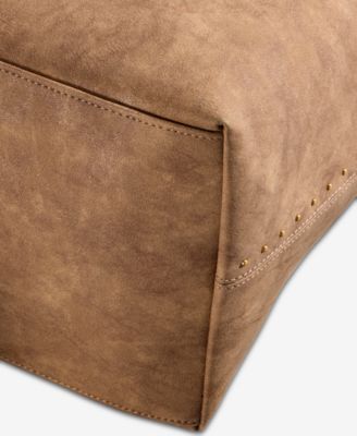 Stud Nubuck Large Tote, Macy's Exclusive