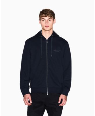 A|X Armani Exchange Men's Milan NY Logo Full Zip Hoodie - Macy's