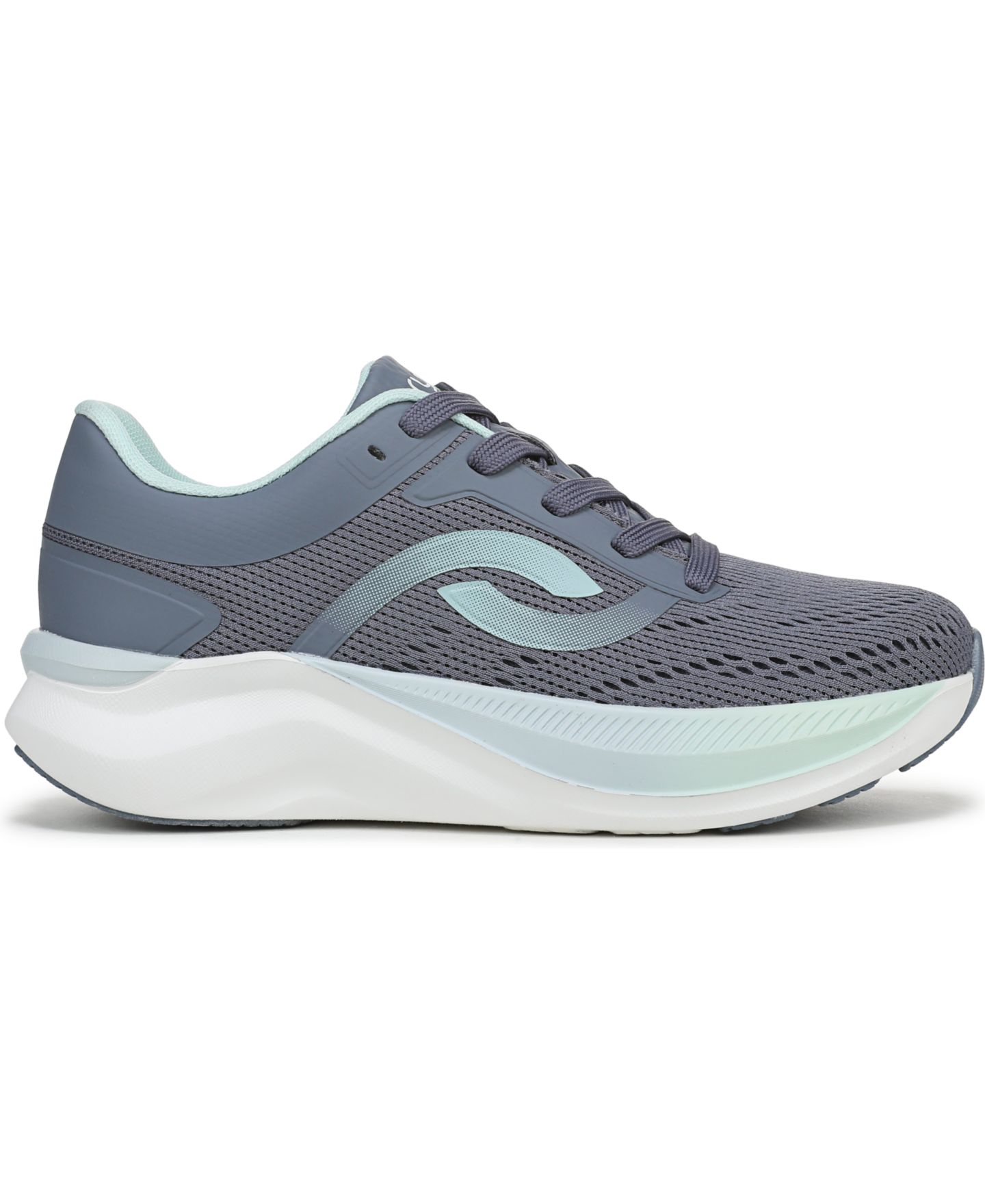 Женские кроссовки Ryka Convoy Lace-Up Walking, цвет: Синий сетчатый — фото 2