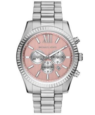 Men's Lexington Chronograph Stainless Steel Watch, 45mm