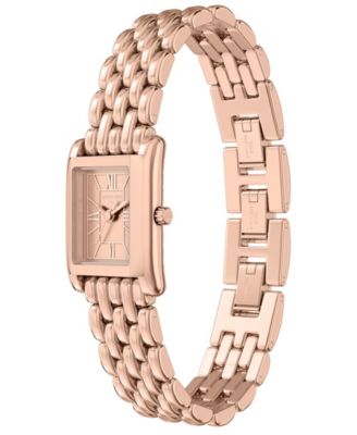 Women's Essex Three-Hand Rose Gold-Tone Stainless Steel Watch, 20mm