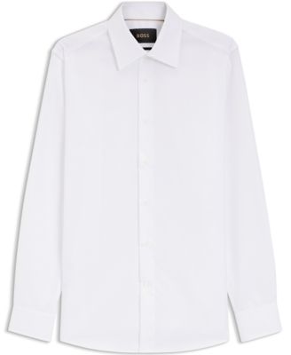 Men's Cotton Slim-Fit Dress Shirt