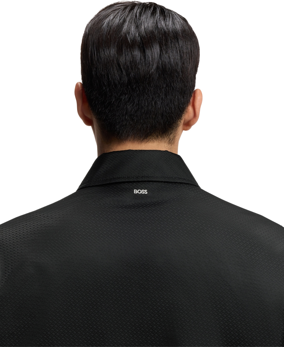 Boss by Hugo Men's Water-Repellent Monogram Jacket