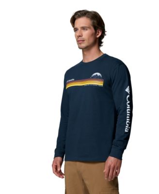 Men's Gauge Graphic Long-Sleeve T-Shirt