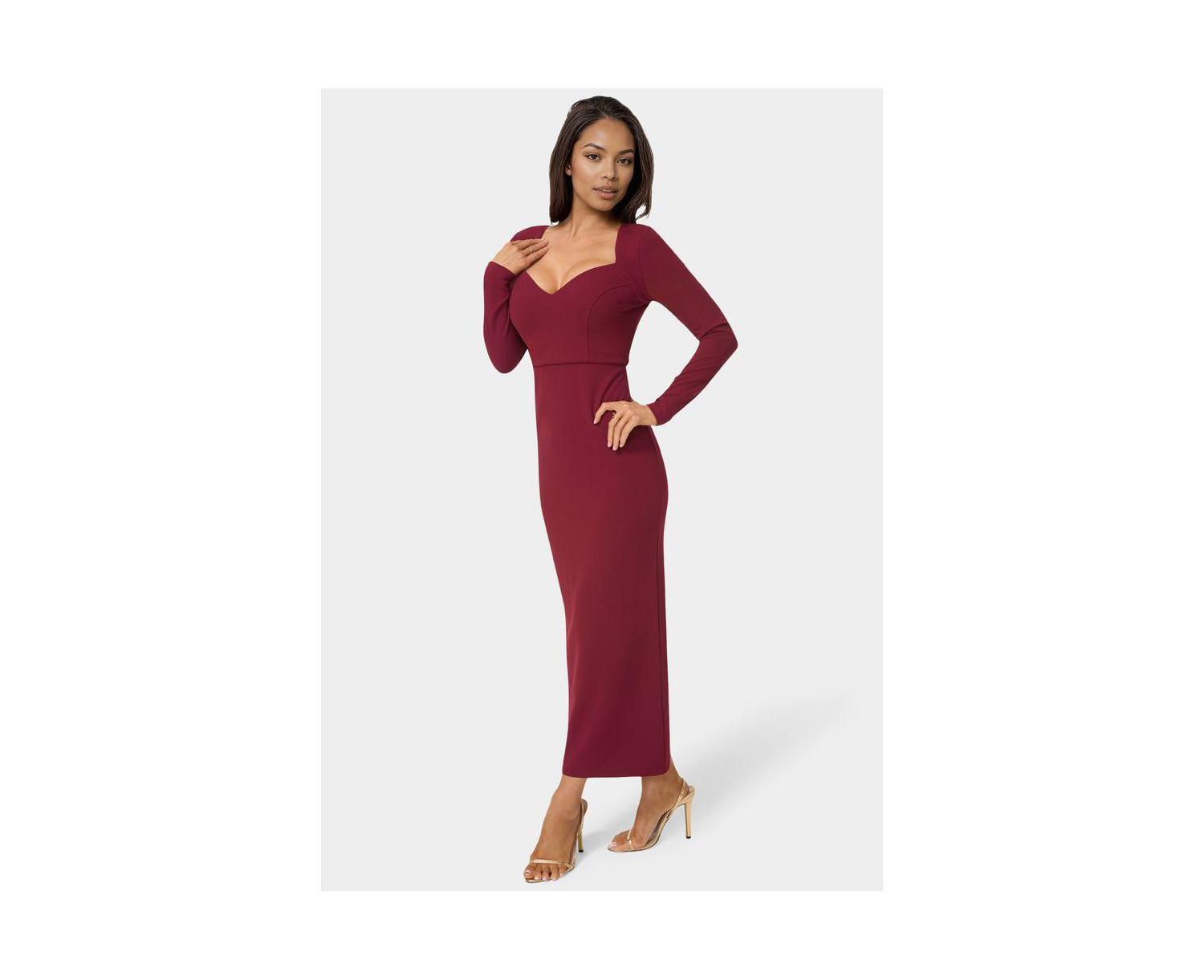 Women's Open Back Ankle Dress