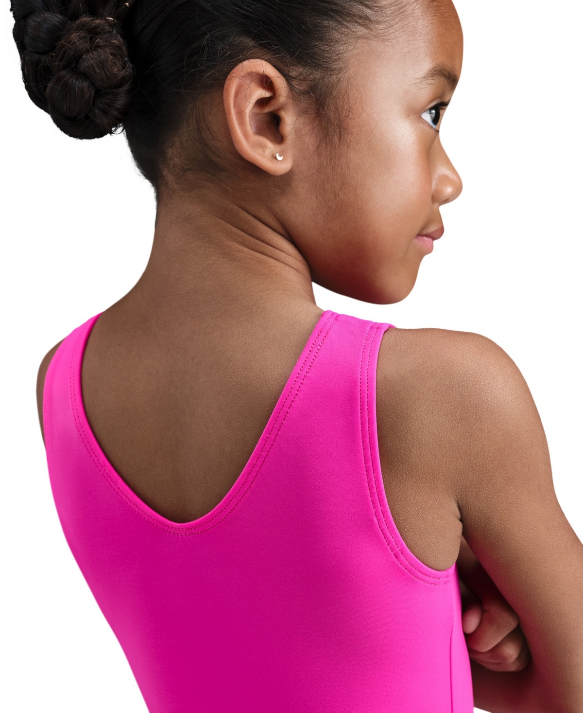Nike Gymnastics Girls' 7-16 Classic Performance Leotard In Pink