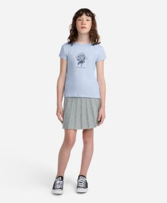Girls' Rose Logo Short-Sleeve T-Shirt