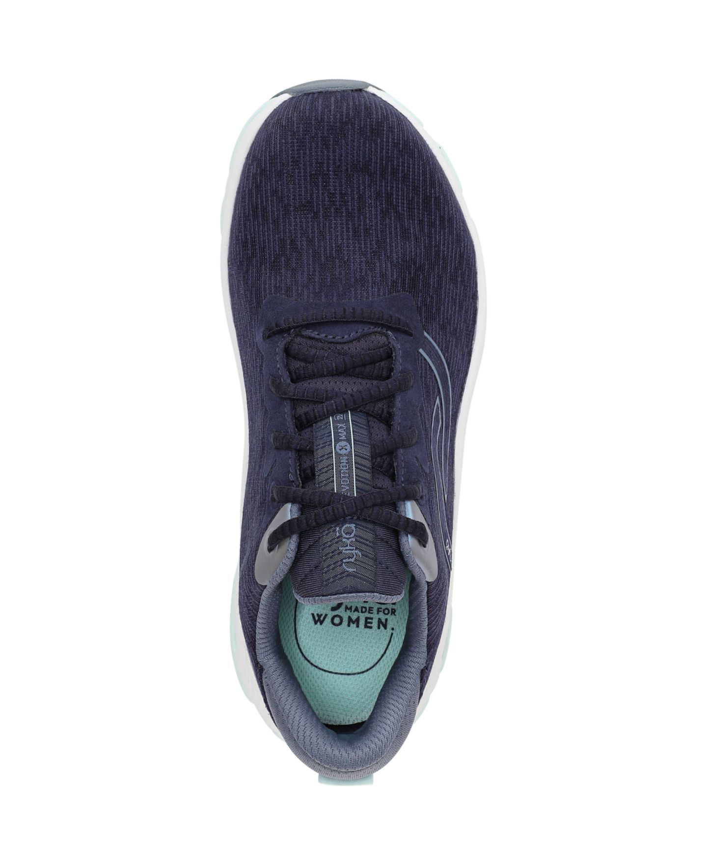 Женские кроссовки Ryka Devotion X Max 2 Lace-Up Walking, цвет: Синий сетчатый — фото 4