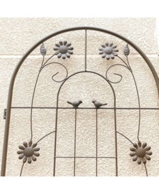 Metal Garden Trellis 71" Climbing Plant Support