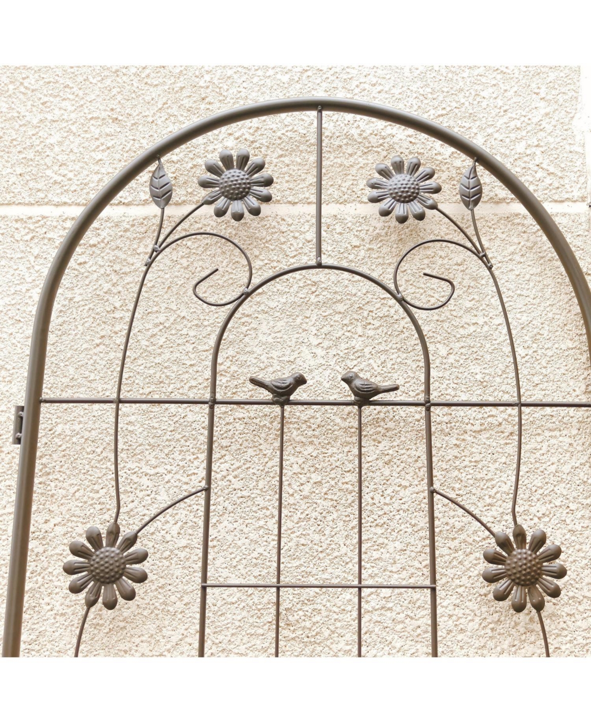 Streamdale Furniture Metal Garden Trellis 71" Climbing Plant Support