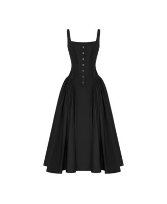 Women's Corset Midi Dress