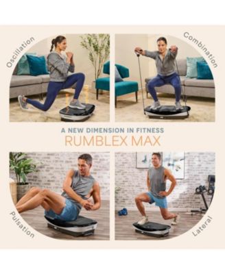 LifePro Rumblex Max 4D Vibration Plate with Resistance Bands – Full Body Workout for Fitness, Shaping, Recovery & Weight Loss