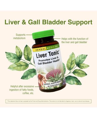 Herbs Etc Liver Tonic, 60 Ct