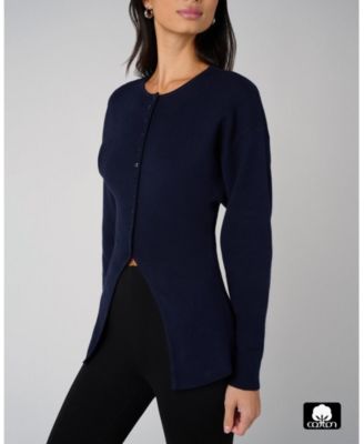 Women's Drop Shoulder Cardigan