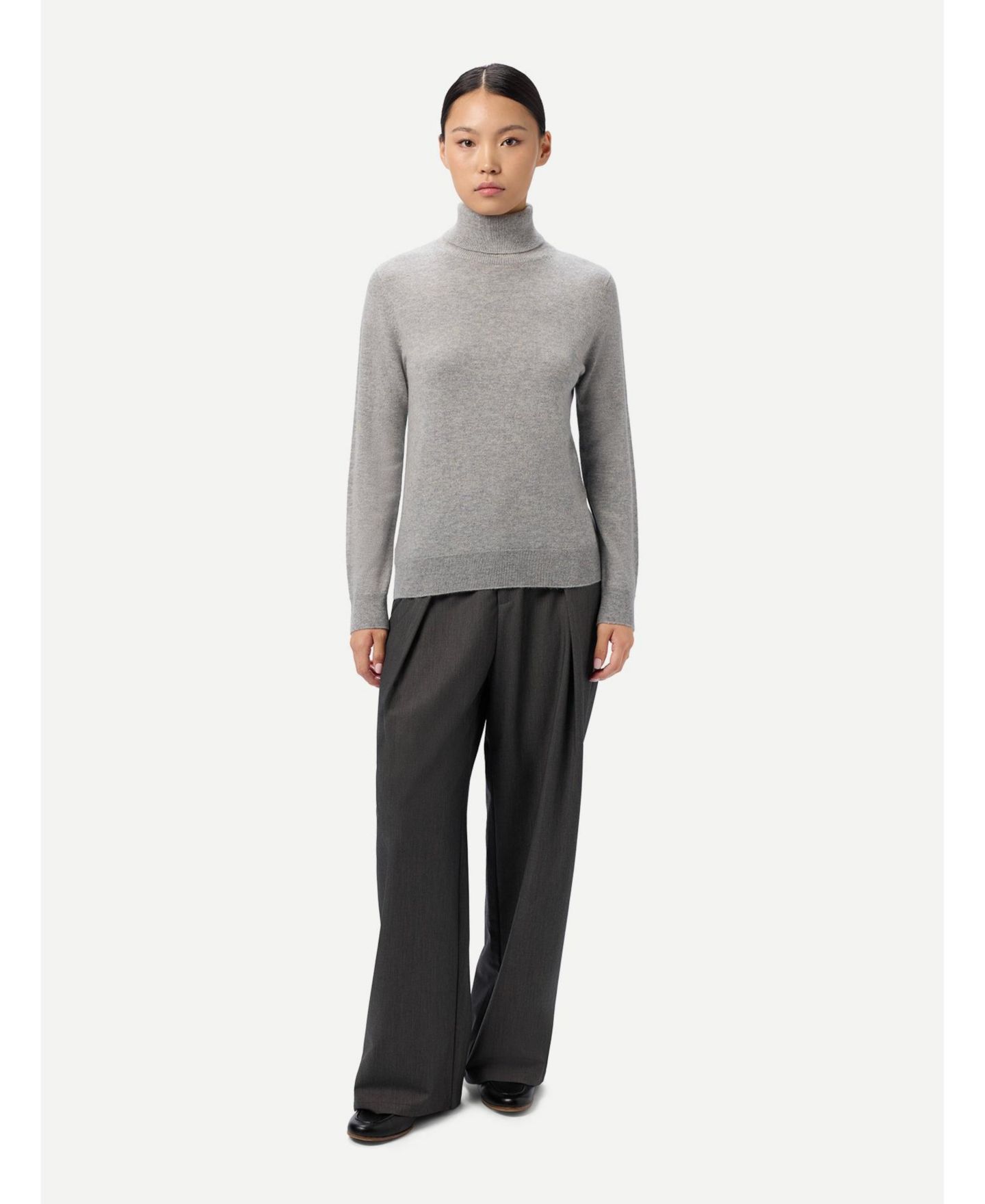 Женский кашемировый свитер Gobi Cashmere с высоким горлом — фото 2