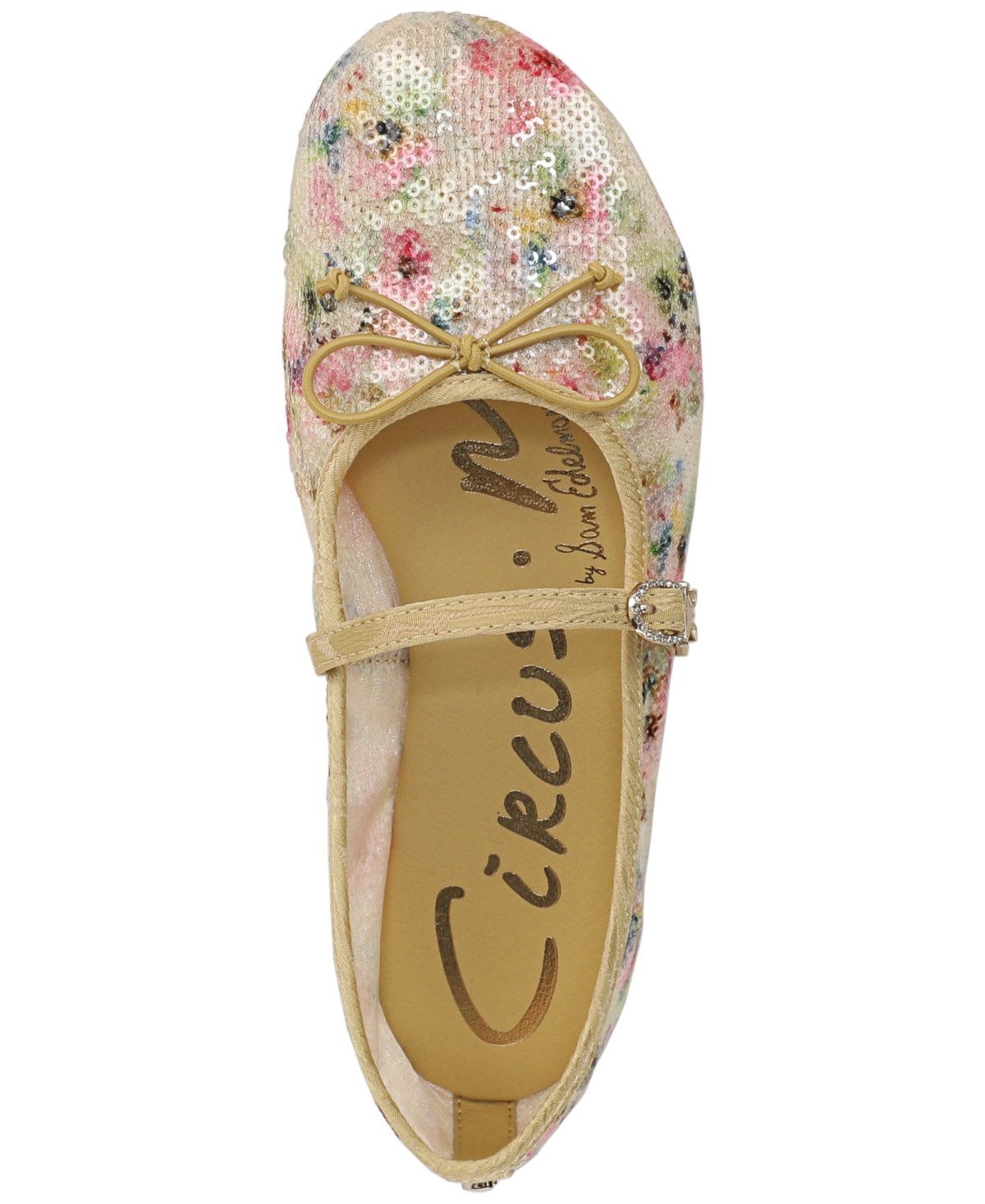Circus Ny by Sam Edelman Women's Sofie Mesh Mary-Jane Ballet Flats