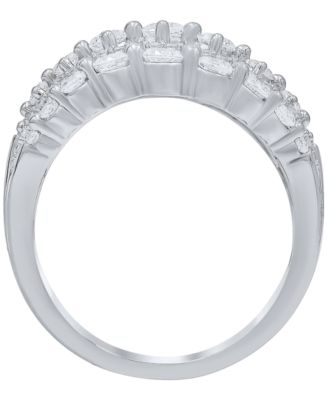White Diamond Ring (1-1/2 ct. t.w.) in 14k White Gold