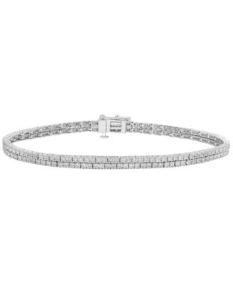 Macy's - White Diamond Bracelet (3-1/3 ct. t.w.) in 14K White Gold