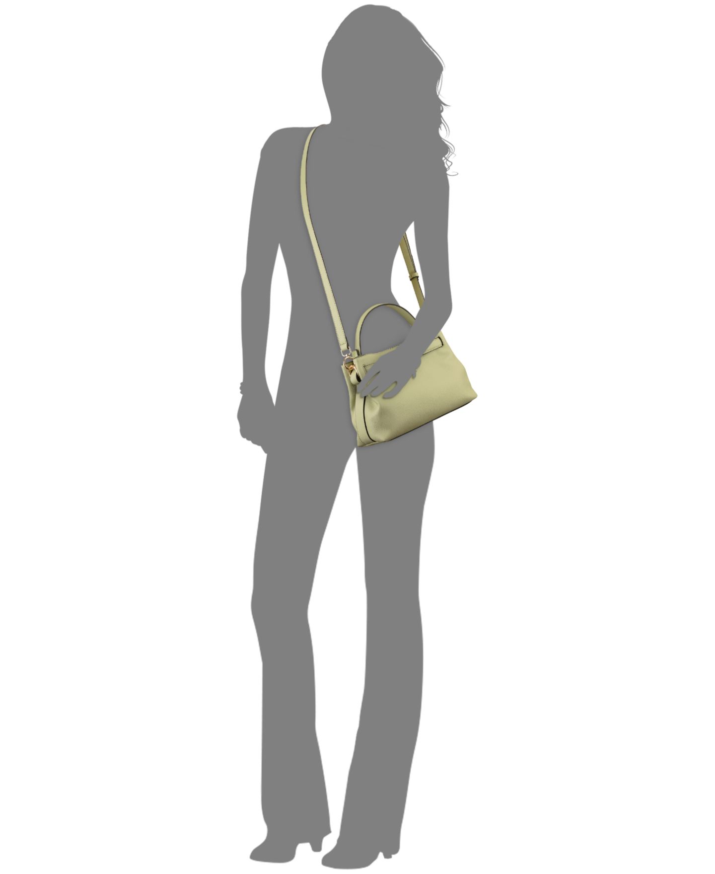 Женская сумка Nine West Harlee Mini Satchel, цвет: Matcha — фото 5
