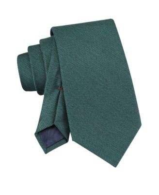 Men's Hazel Herringbone Solid Tie