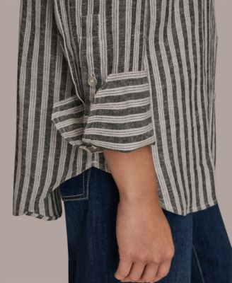 Women's Collared Button Front Shirt