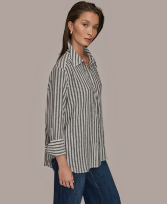 Women's Collared Button Front Shirt