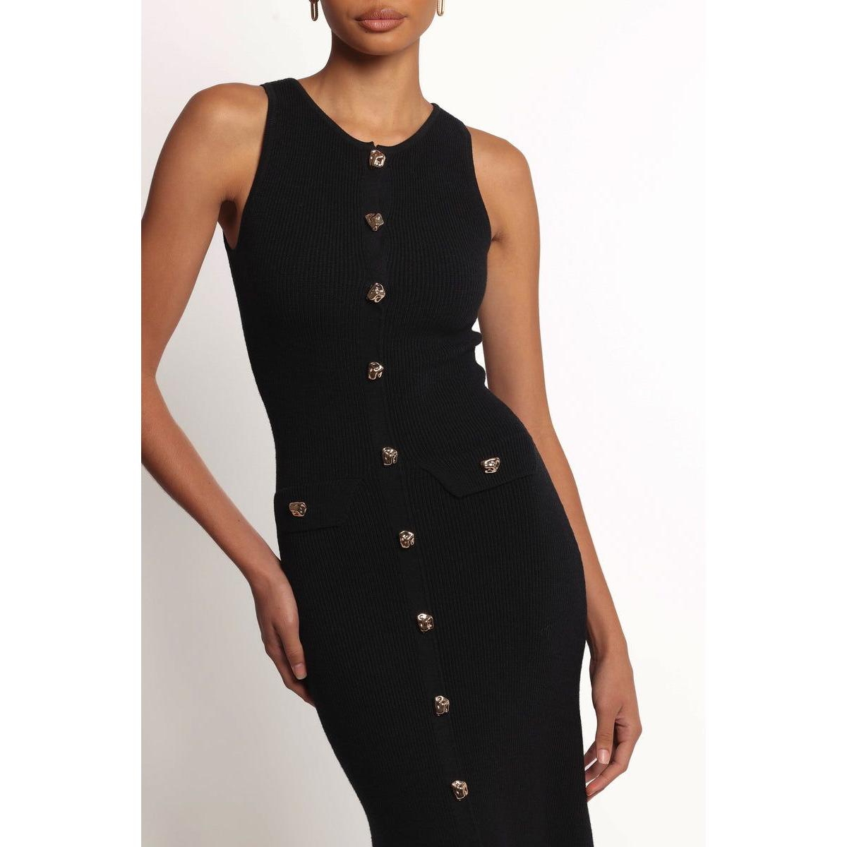 Petal and Pup Women's Aspen Button Up Knit Dress