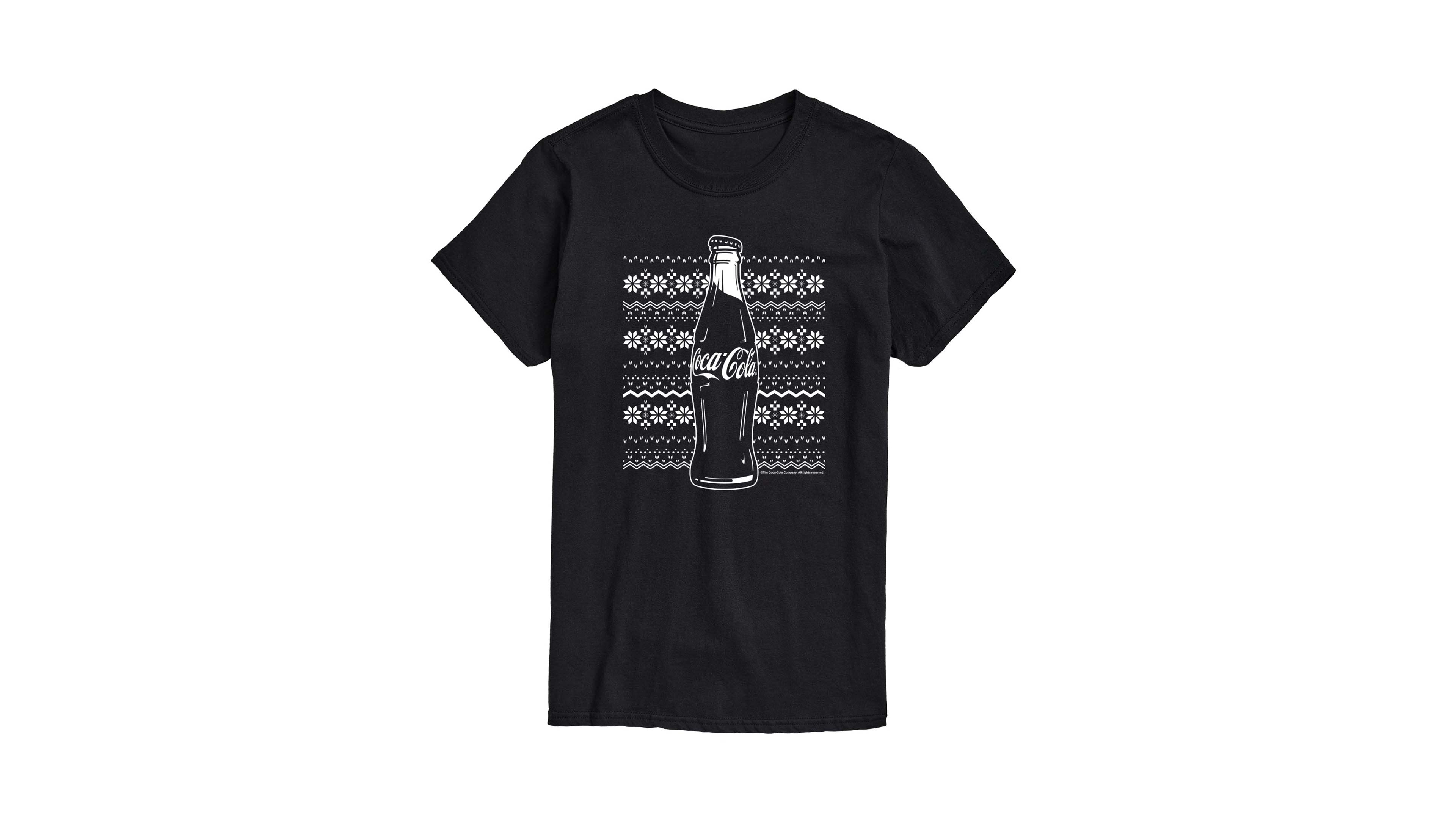 Airwaves Men's Coca-Cola Holiday Short-Sleeve Graphic T-Shirt