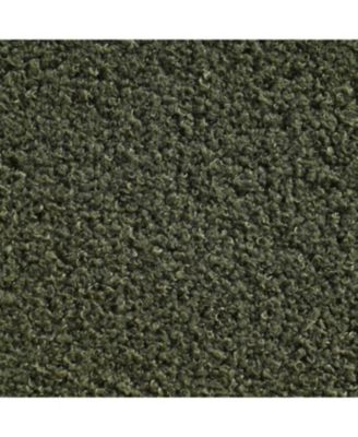 Streamdale 83.86" 3-Seater Sofa, Curved Armrest, Teddy Velvet, Solid Wood Legs & Frame, Green